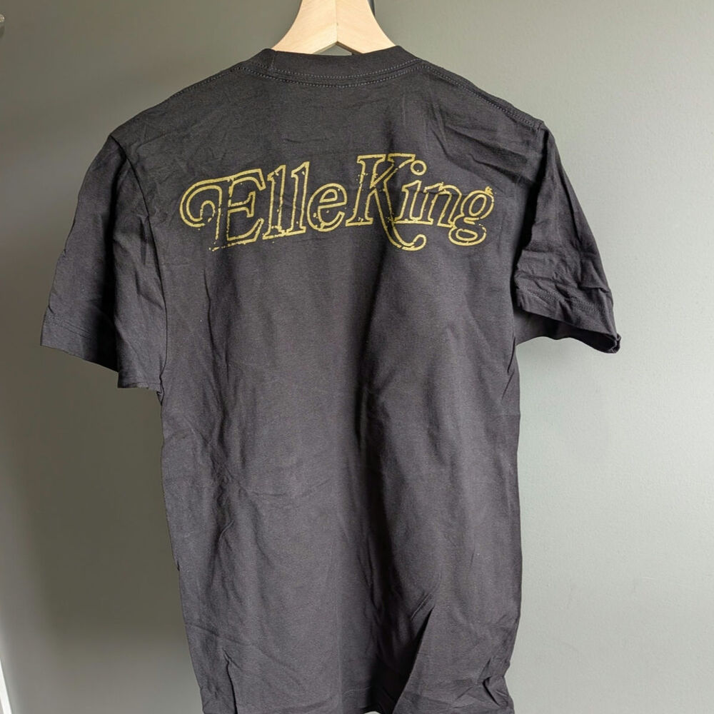 Elle King Shake the Spirit Concert Tour T-Shirt Great Seal Black Shirt Size M - Picture 4 of 4